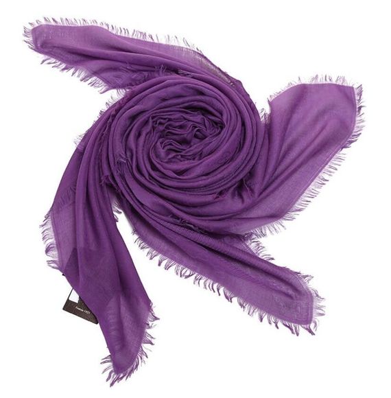 GUCCI COTTON MODAL GG SCARF - Picture 3 of 12